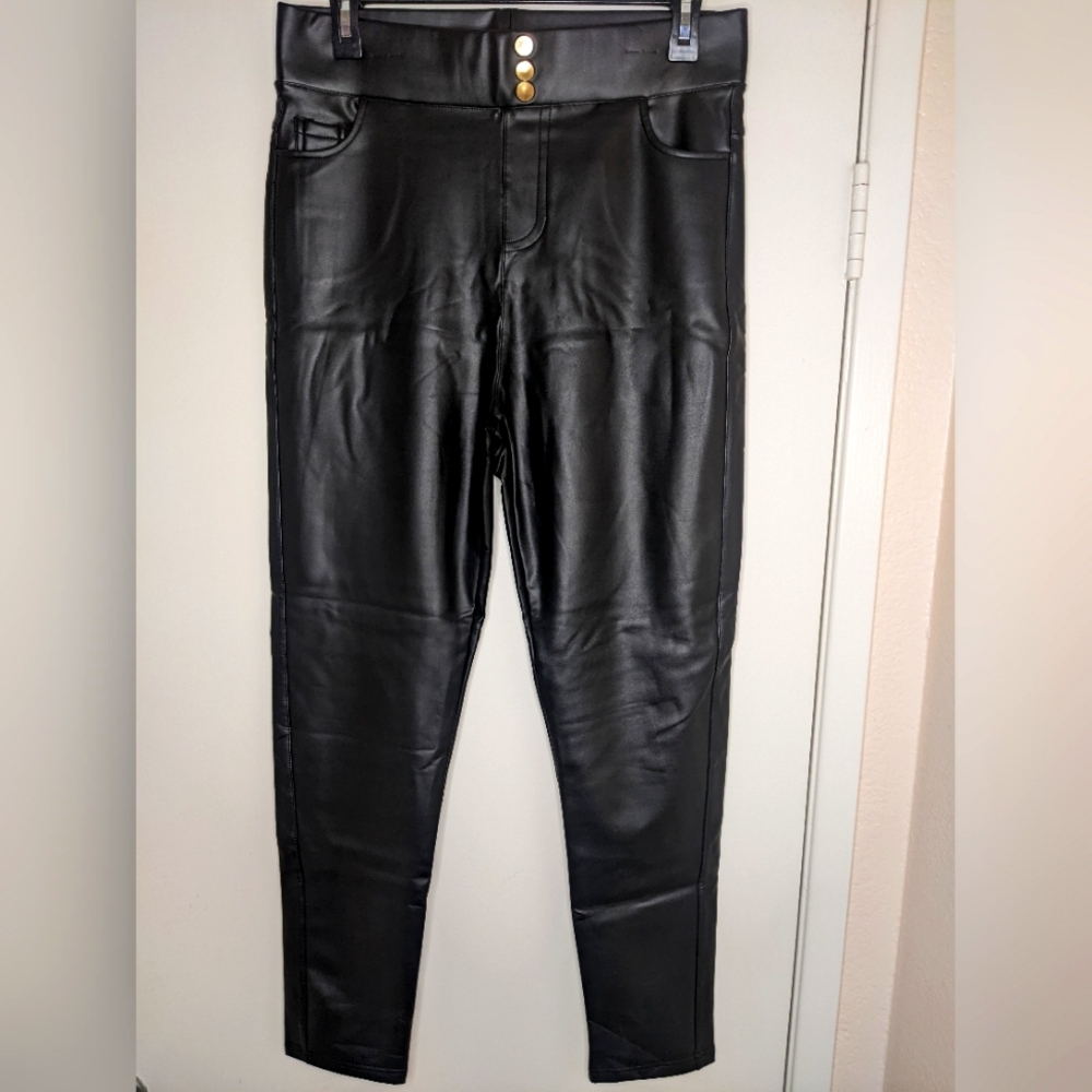 Faux Leather Leggings